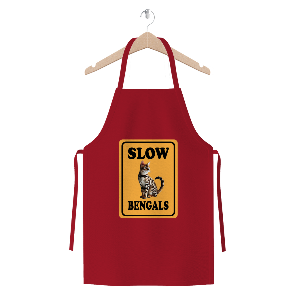 slow bengals Premium Jersey Apron