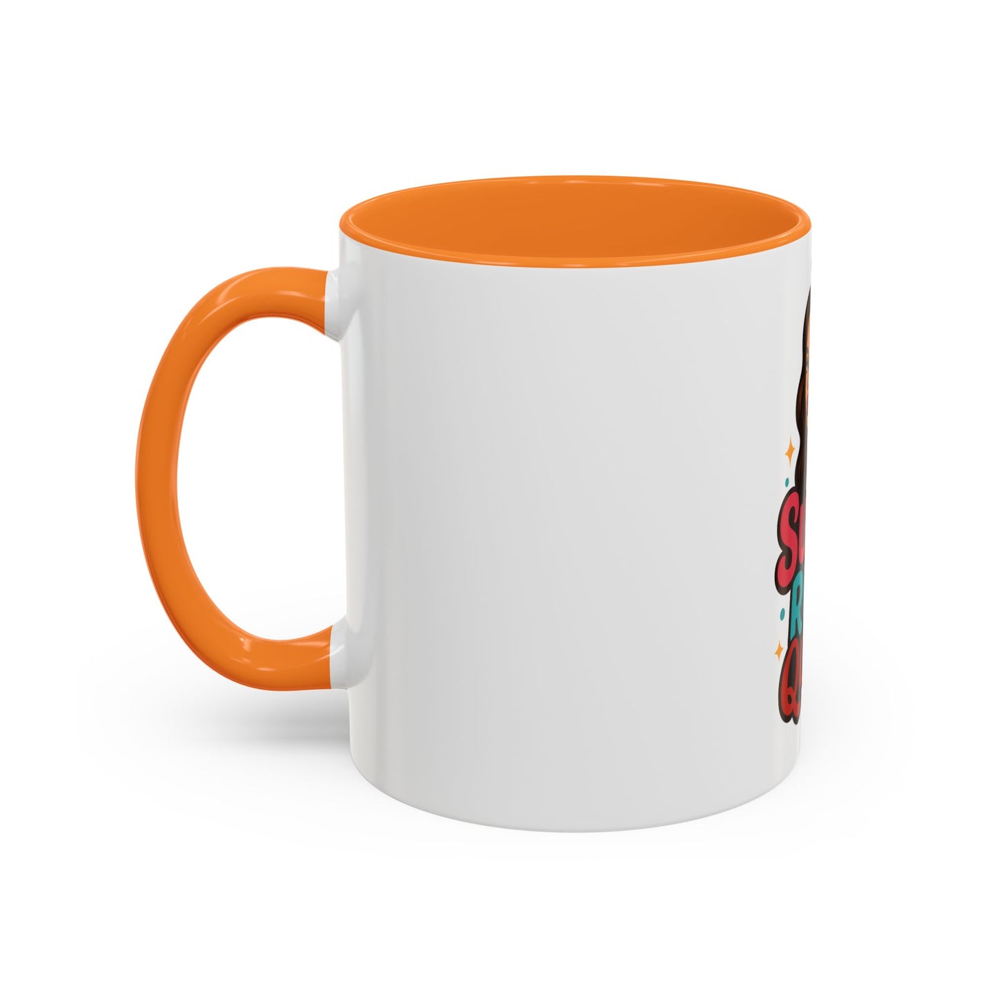 Colorful Sugar Rush Queen Mug, Fun Gift for Sweet Lovers, Cute Coffee Cup, Birthday, Celebration, Drinkware