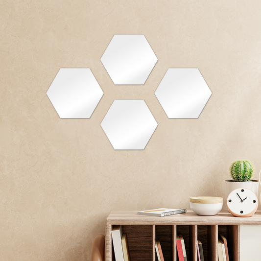 Twilight Hexagon Wall Tiles Set of 4