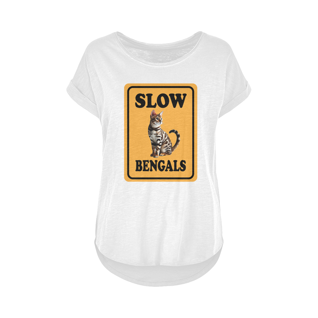 slow bengals Women's Long Slub T-Shirt XS-5XL