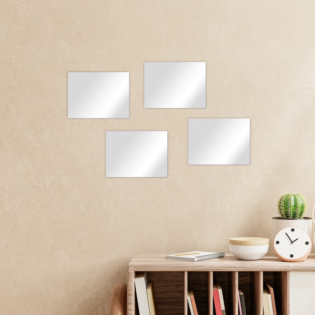 Harmonious Rectangle Wall Tiles Set of 4