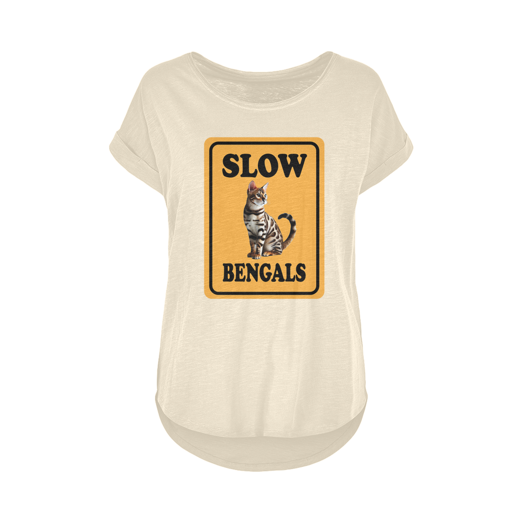 slow bengals Women's Long Slub T-Shirt XS-5XL