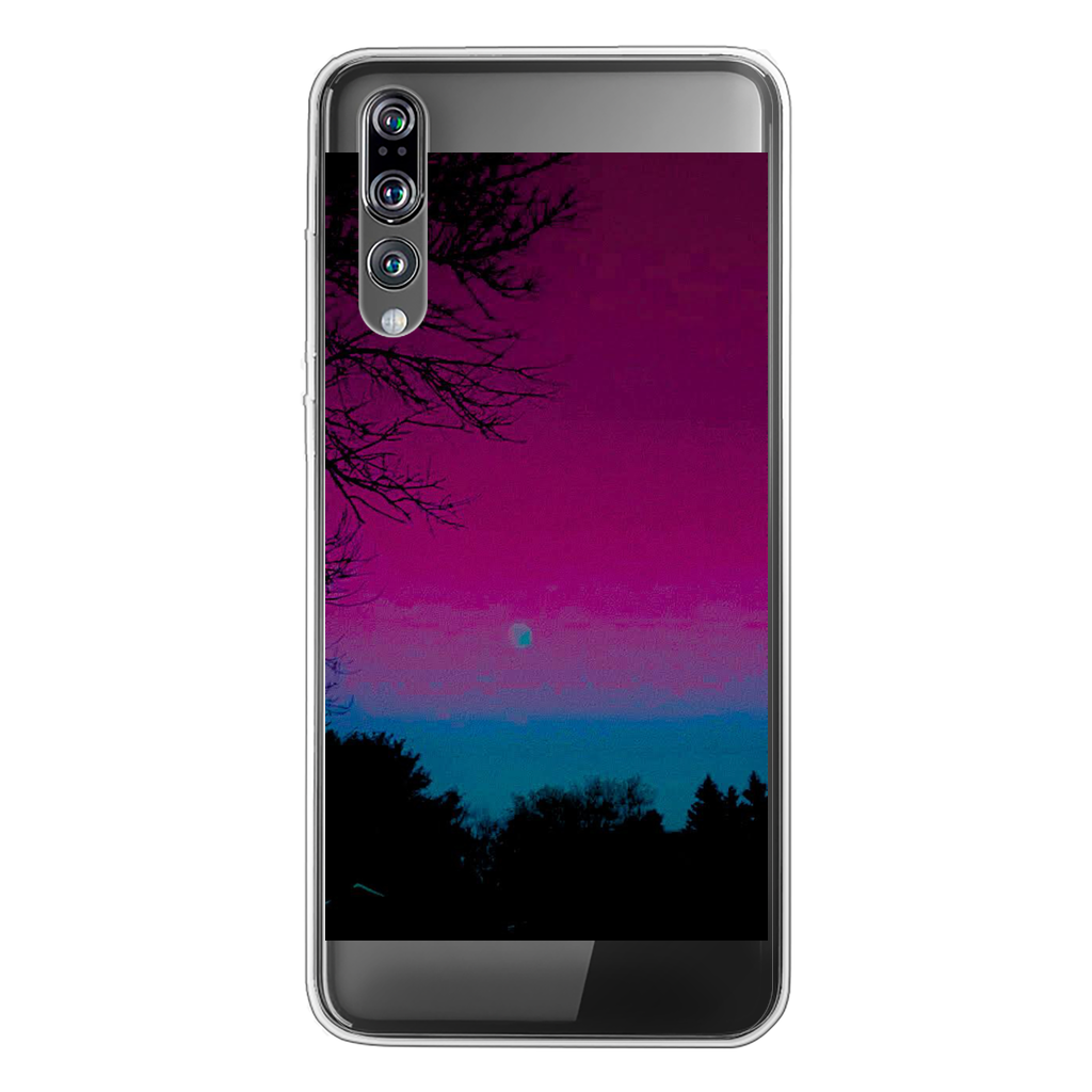 Twilight Back Printed Transparent Soft Phone Case