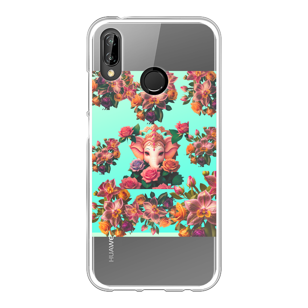 Harmonious Back Printed Transparent Soft Phone Case