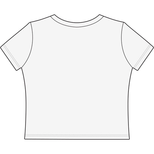 Floral Goddess Crop Tee