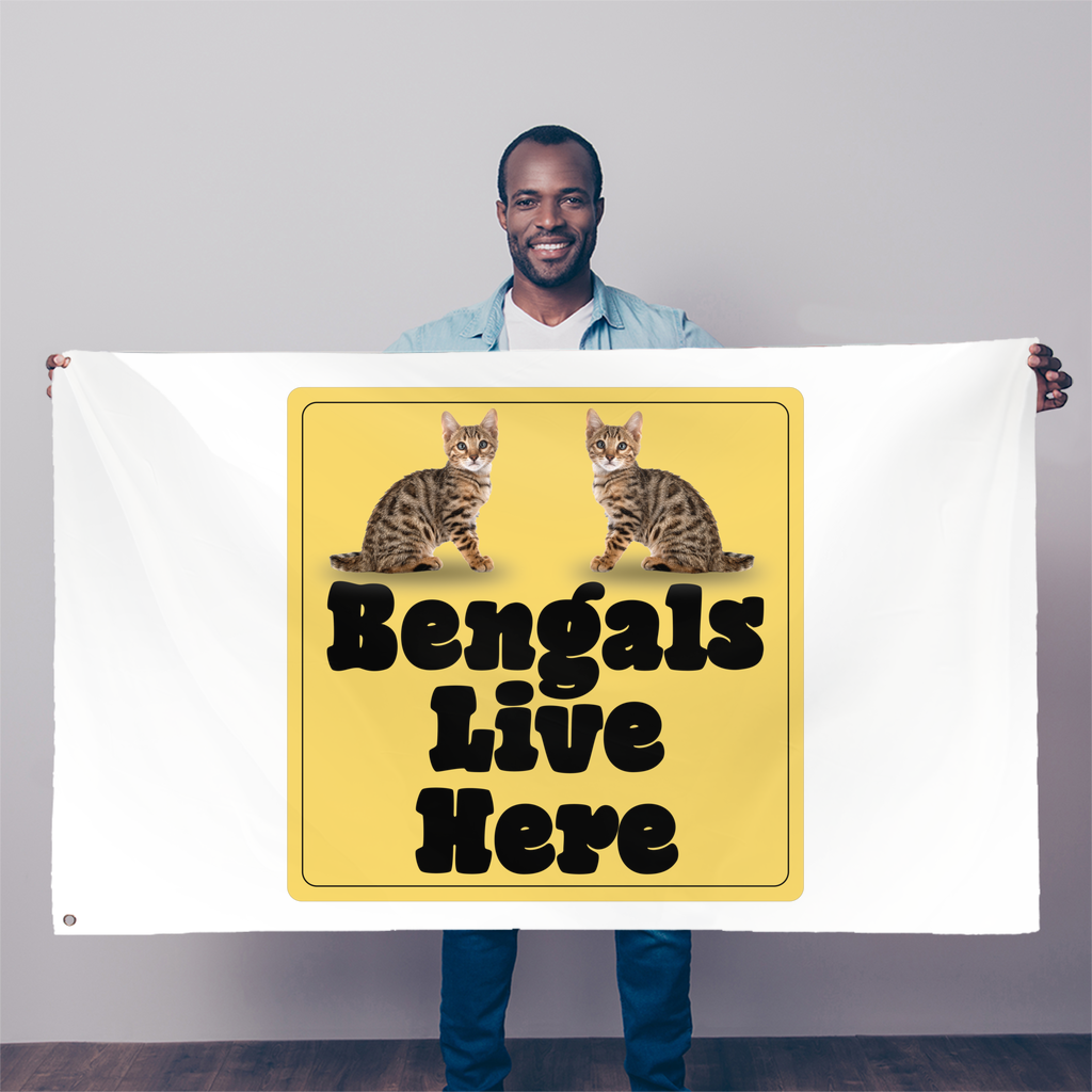 Bengals Sublimation Flag