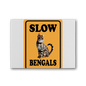 slow bengals Premium Stretched Canvas