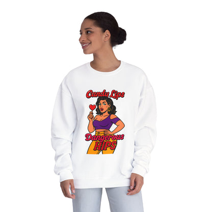 Sweet & Sassy Crewneck Sweatshirt, Cozy Gift, Trendy Apparel, Casual Outfit, Birthday/Party Wear