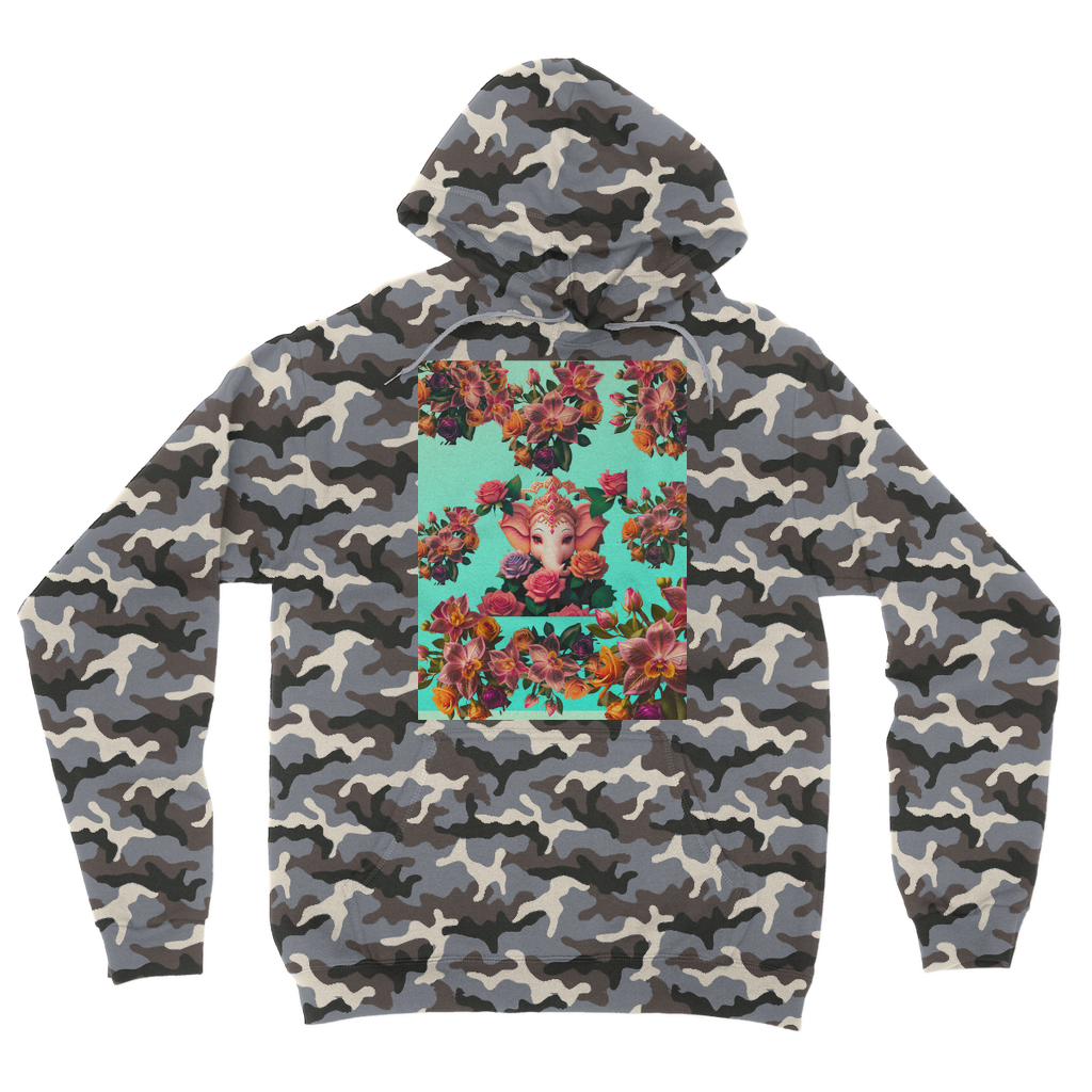 Harmonious Camouflage Adult Hoodie