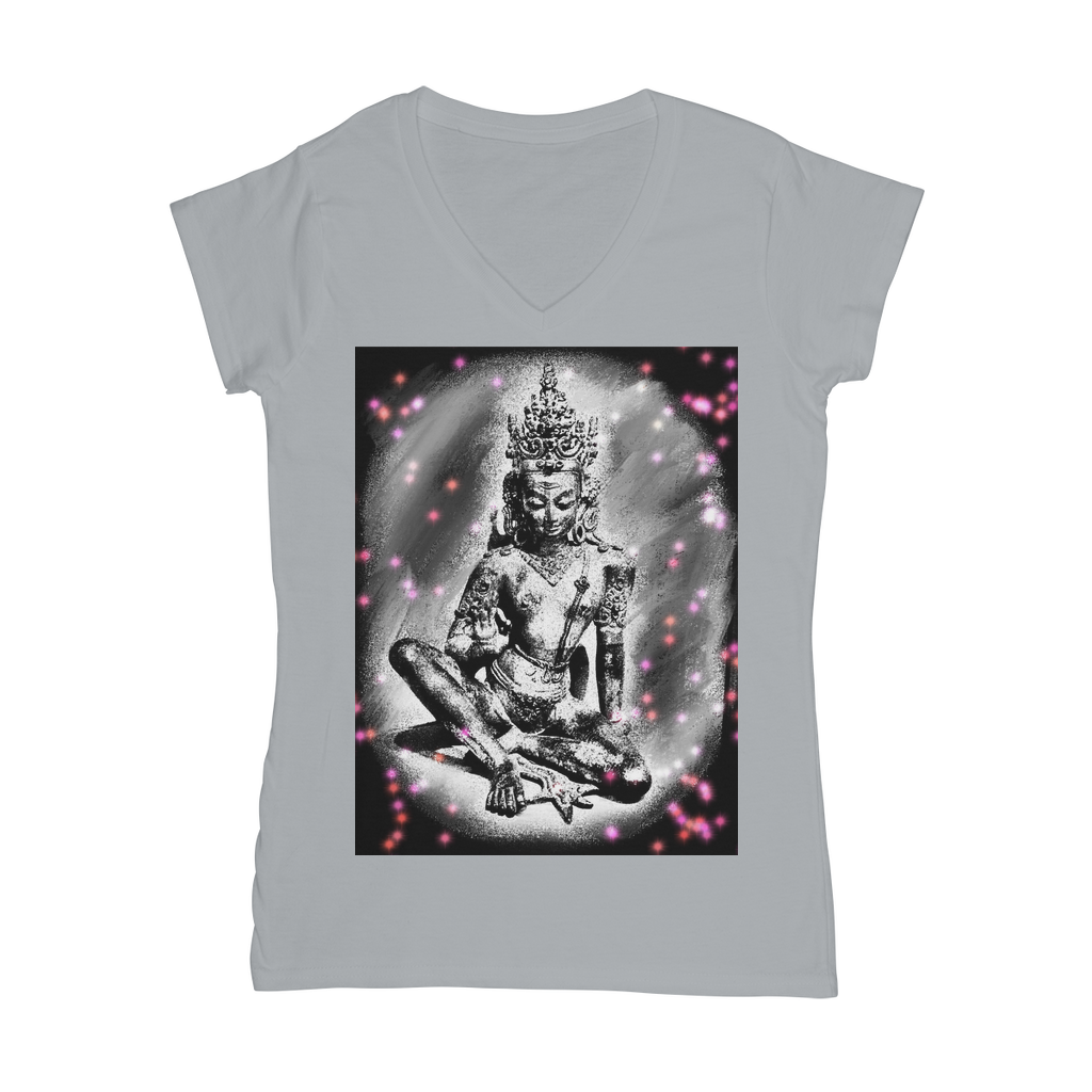 Good Fortune Classic Women's V-Neck T-Shirt