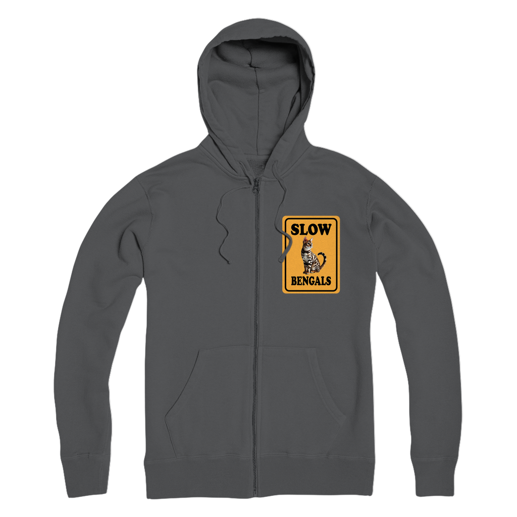 slow bengals Premium Adult Zip Hoodie