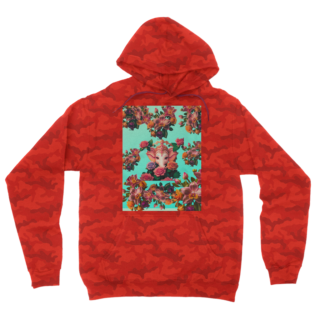 Harmonious Camouflage Adult Hoodie