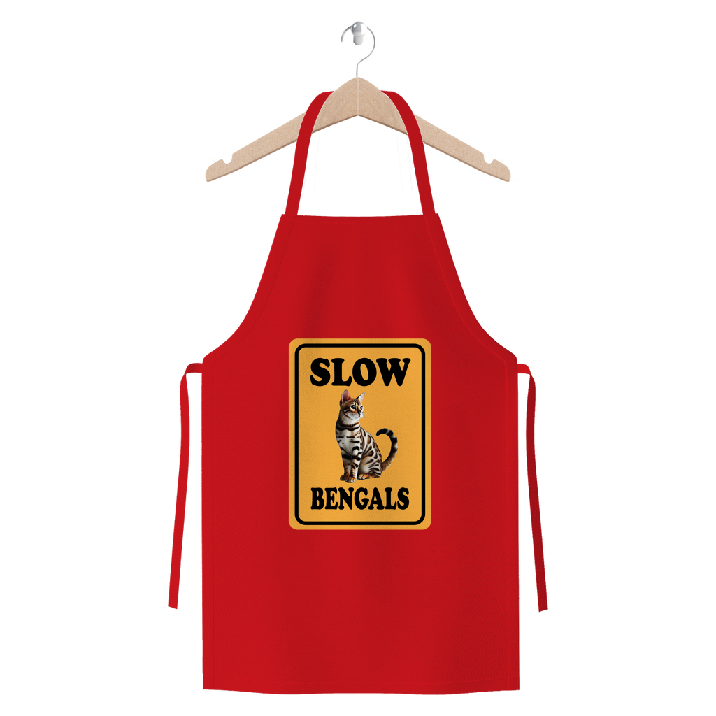 slow bengals Premium Jersey Apron