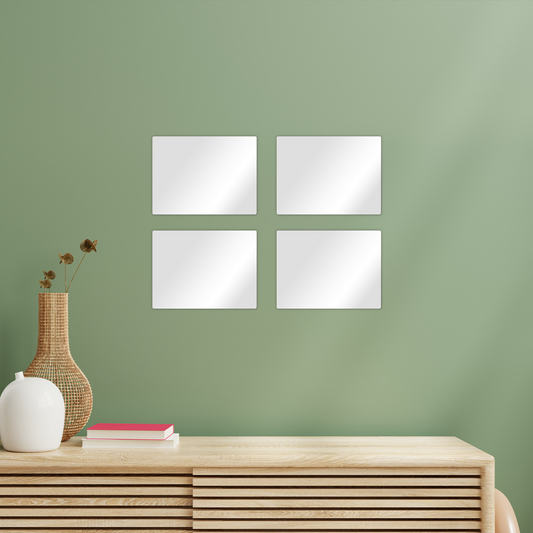 Good Luck Rectangle Wall Tiles Set of 4