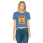 slow bengals Classic Women's Cropped Raw Edge T-Shirt