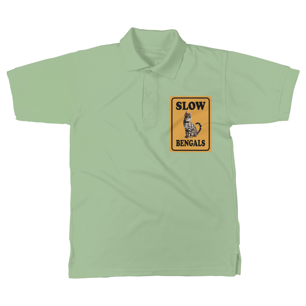 slow bengals Classic Adult Polo Shirt