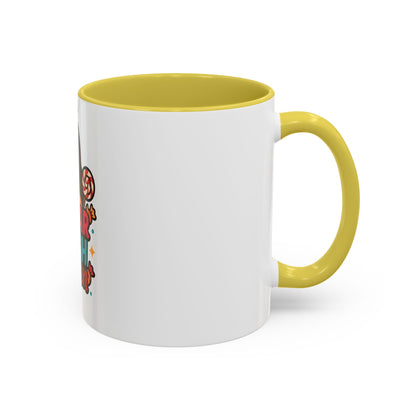 Colorful Sugar Rush Queen Mug, Fun Gift for Sweet Lovers, Cute Coffee Cup, Birthday, Celebration, Drinkware
