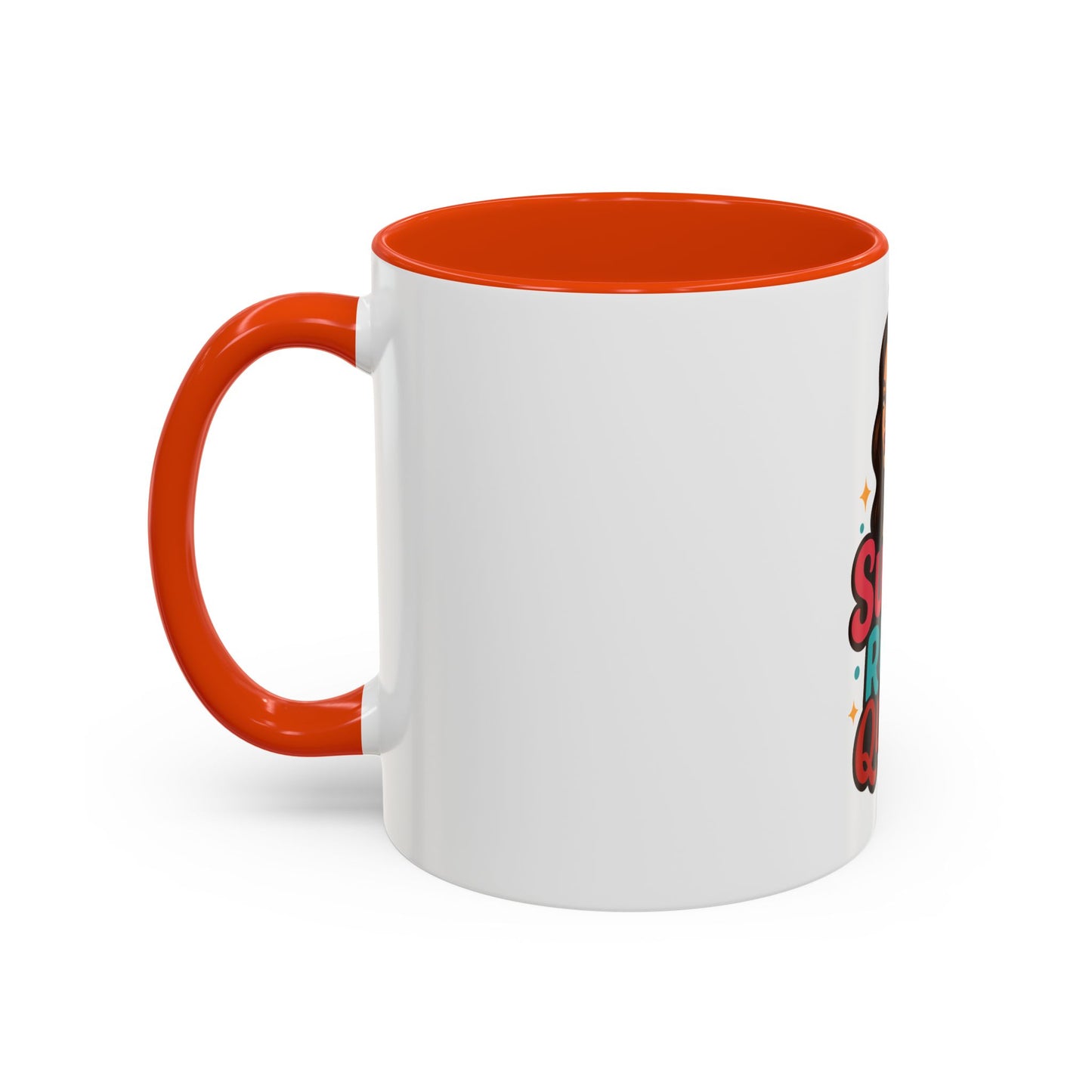Colorful Sugar Rush Queen Mug, Fun Gift for Sweet Lovers, Cute Coffee Cup, Birthday, Celebration, Drinkware