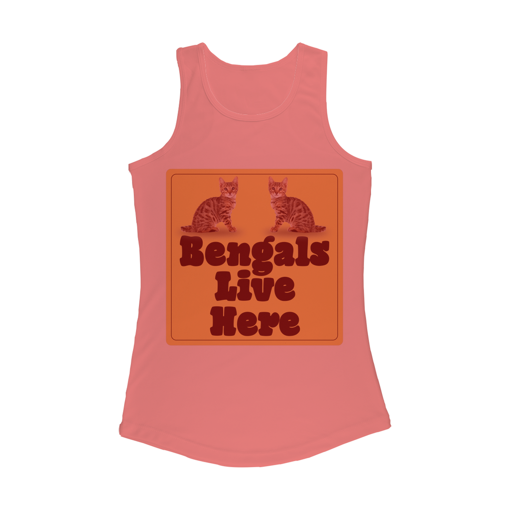 Bengals Women Performance Tank Top