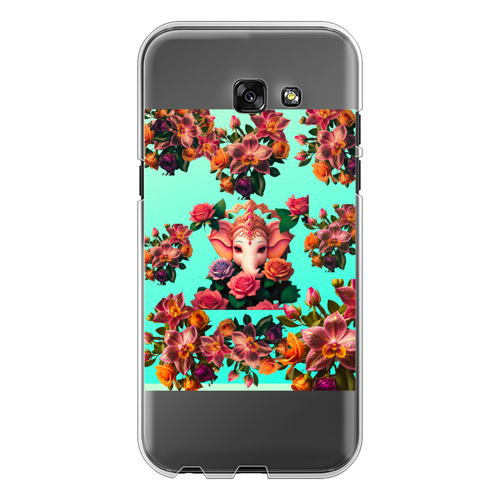 Harmonious Back Printed Transparent Hard Phone Case