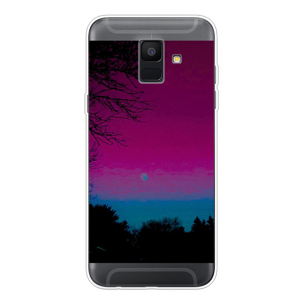 Twilight Back Printed Transparent Soft Phone Case