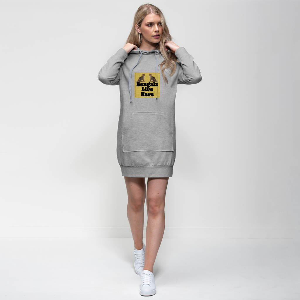 Bengals Premium Adult Hoodie Dress