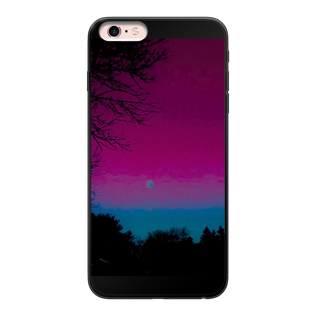 Twilight Back Printed Black Soft Phone Case