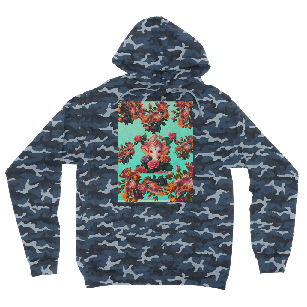 Harmonious Camouflage Adult Hoodie