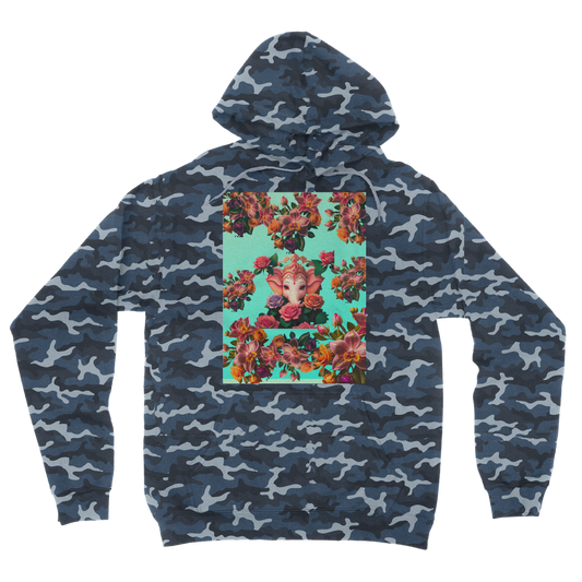 Harmonious Camouflage Adult Hoodie