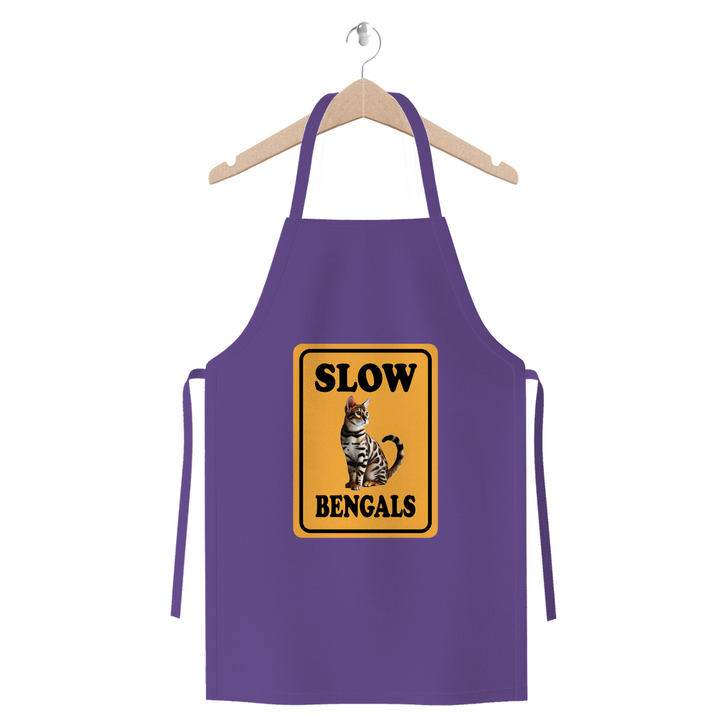 slow bengals Premium Jersey Apron