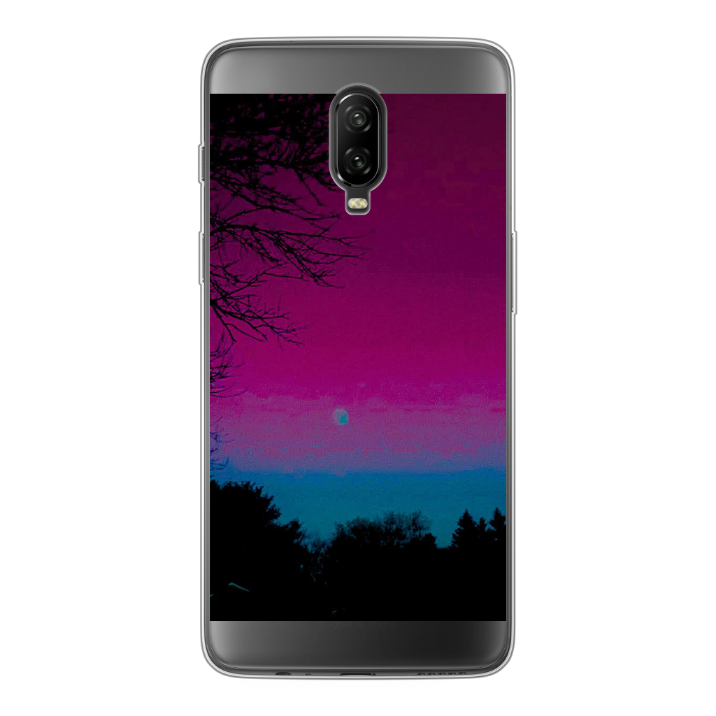 Twilight Back Printed Transparent Soft Phone Case