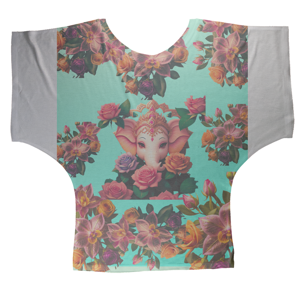 Harmonious Sublimation Batwing Top