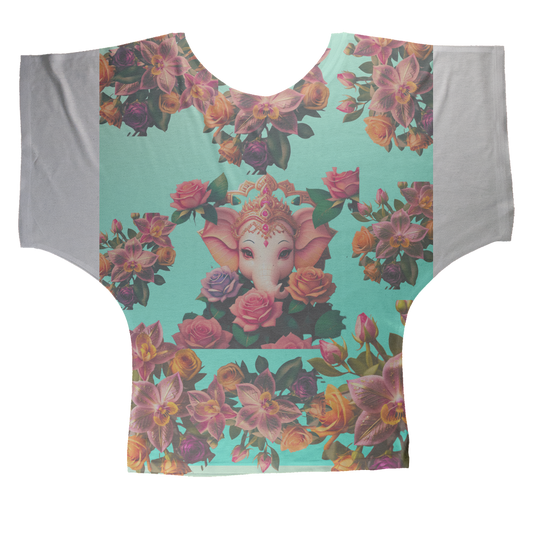 Harmonious Sublimation Batwing Top