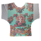 Harmonious Sublimation Batwing Top