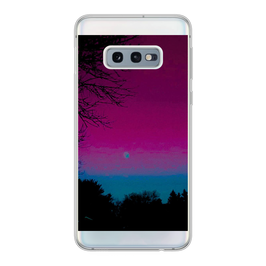 Twilight Back Printed Transparent Soft Phone Case