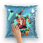 Harmonious Sequin Cushion Cover