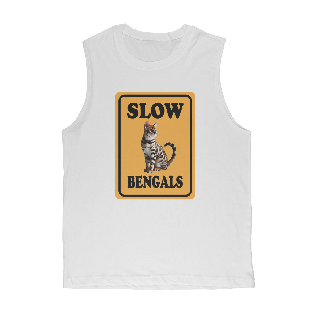 slow bengals Premium Adult Muscle Top