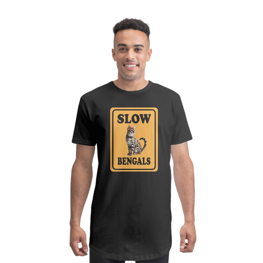 slow bengals Premium Long Body T-Shirt