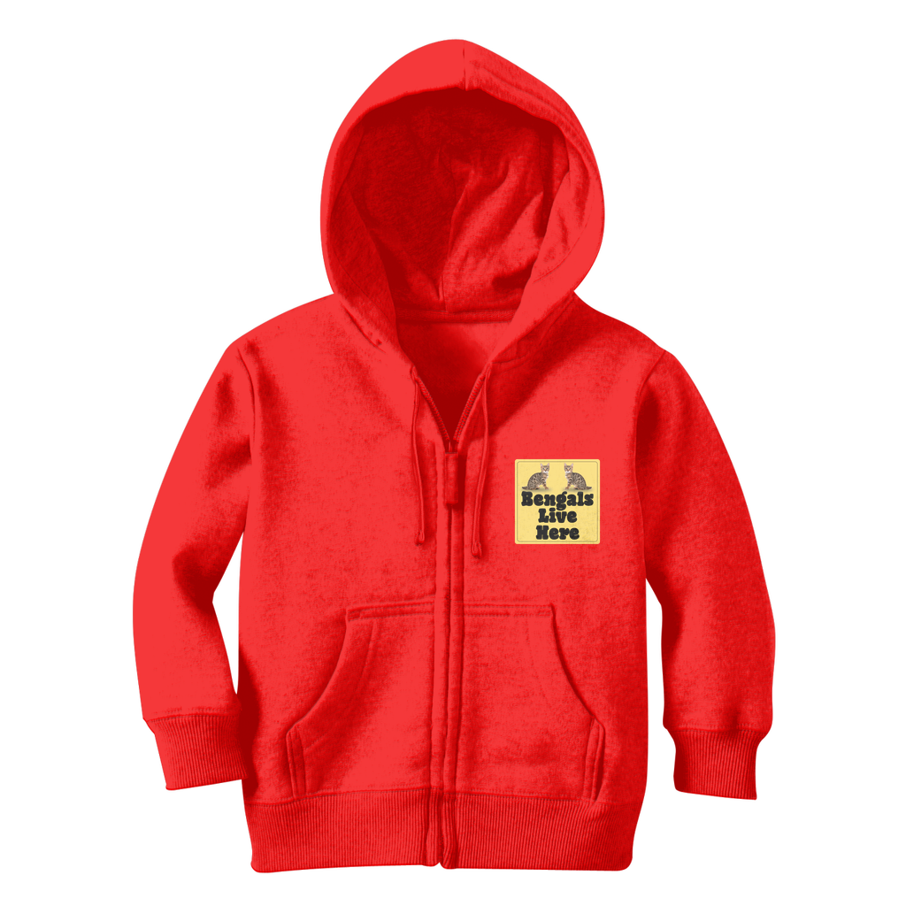 Bengals Classic Kids Zip Hoodie