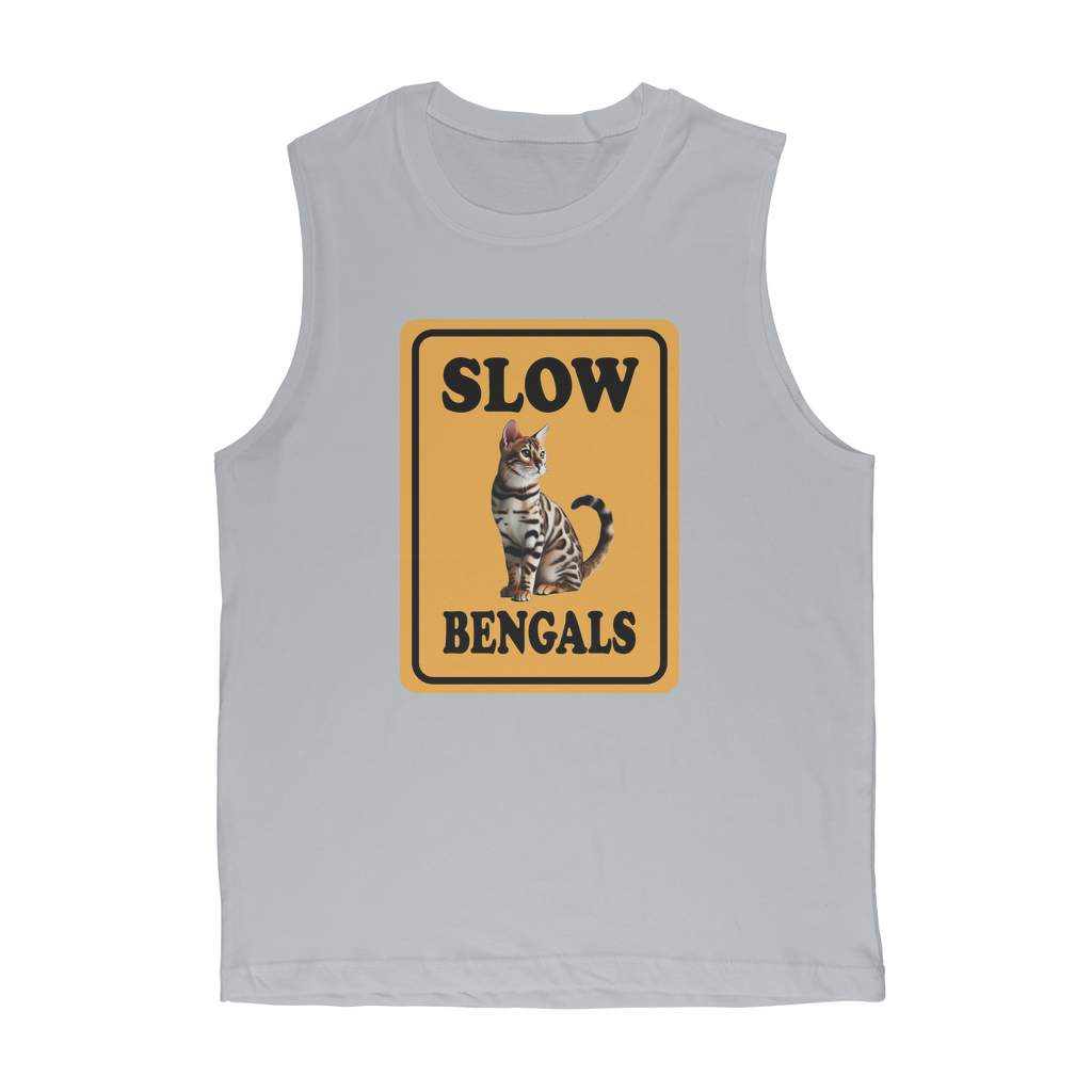 slow bengals Premium Adult Muscle Top