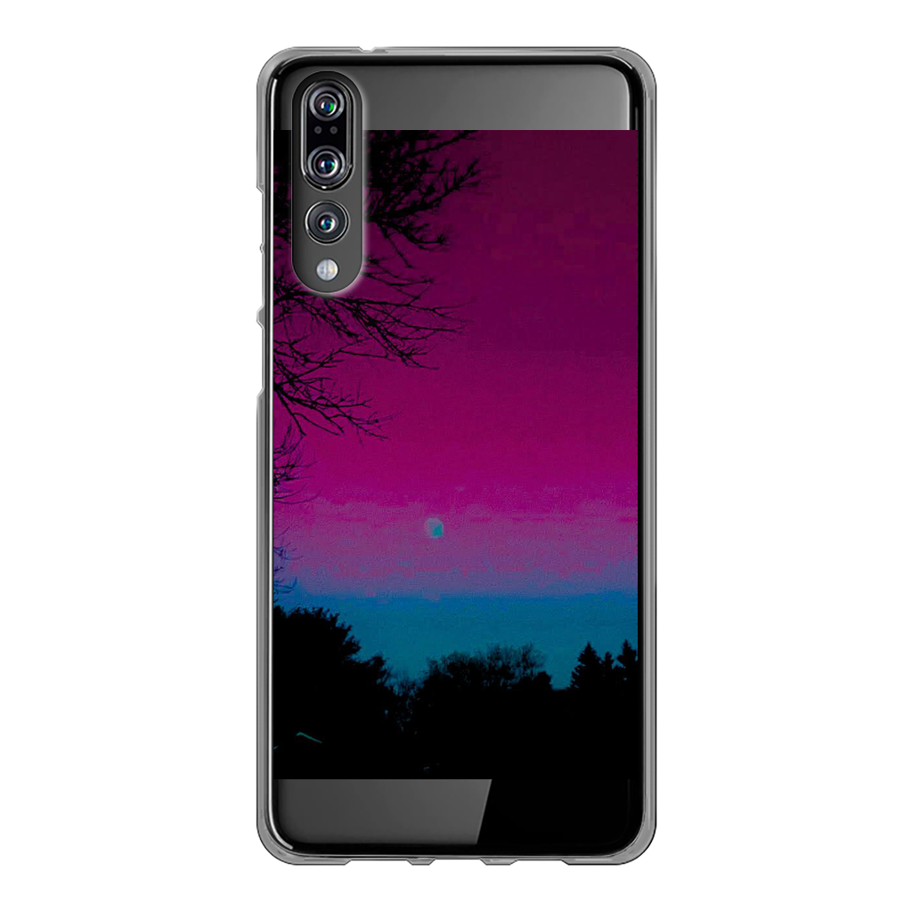 Twilight Back Printed Transparent Soft Phone Case