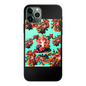 Harmonious Back Printed Black Soft Phone Case