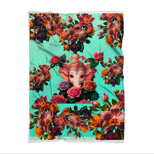 Harmonious Sublimation Throw Blanket