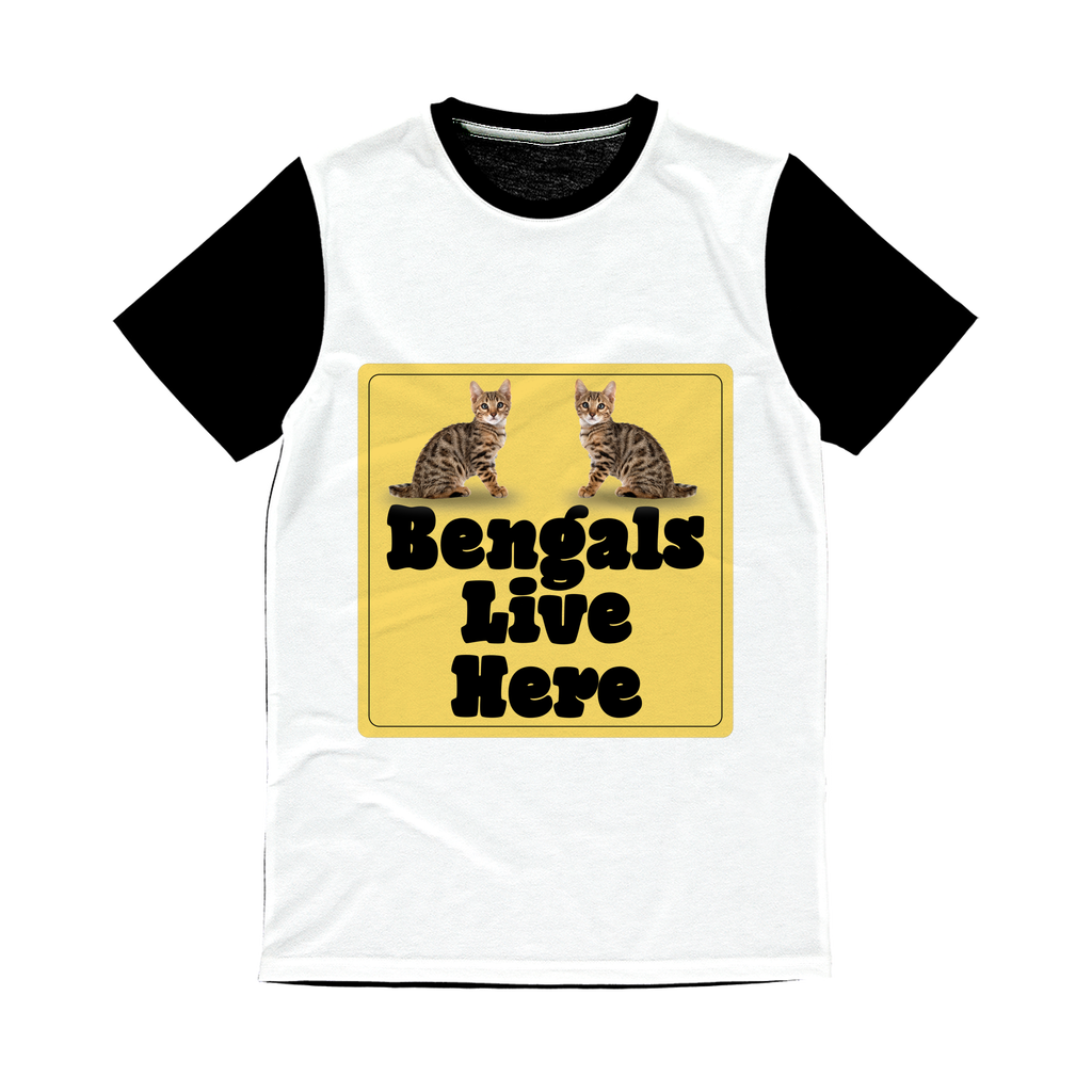 Bengals Classic Sublimation Panel T-Shirt