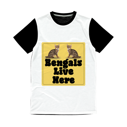 Bengals Classic Sublimation Panel T-Shirt