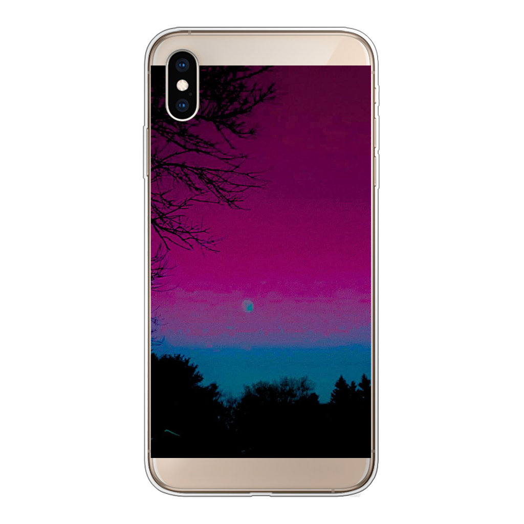 Twilight Back Printed Transparent Soft Phone Case