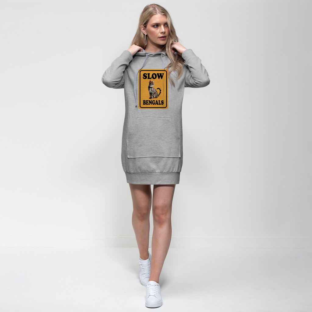 slow bengals Premium Adult Hoodie Dress