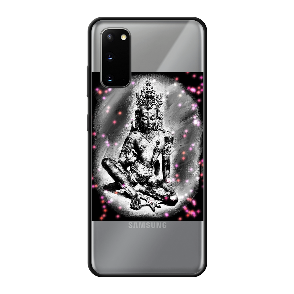 Good Fortune Back Printed Black Soft Phone Case