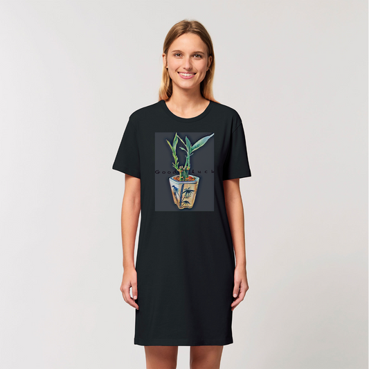 Good Luck Organic T-Shirt Dress