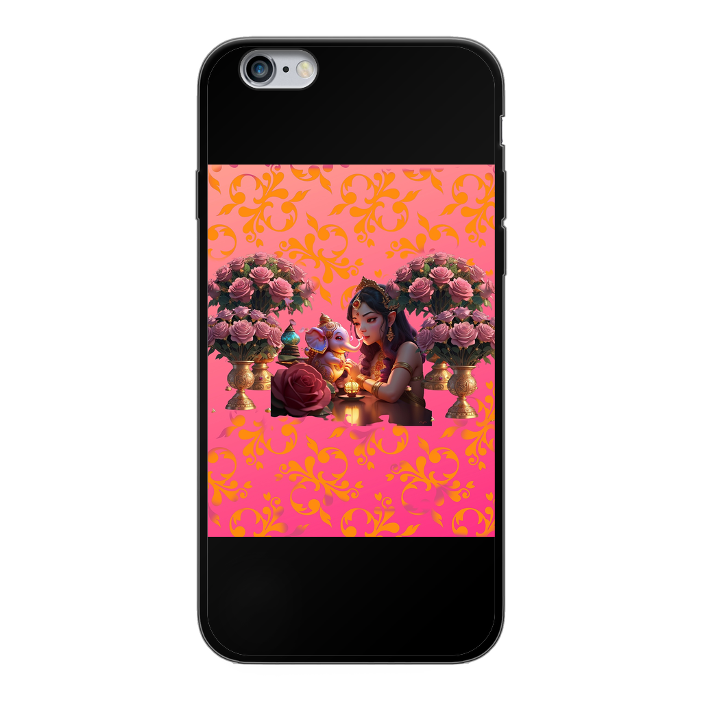 Best Friend Back Printed Black Soft Phone Case